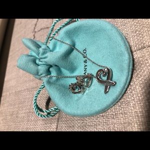 Tiffany Heart pendant and earrings